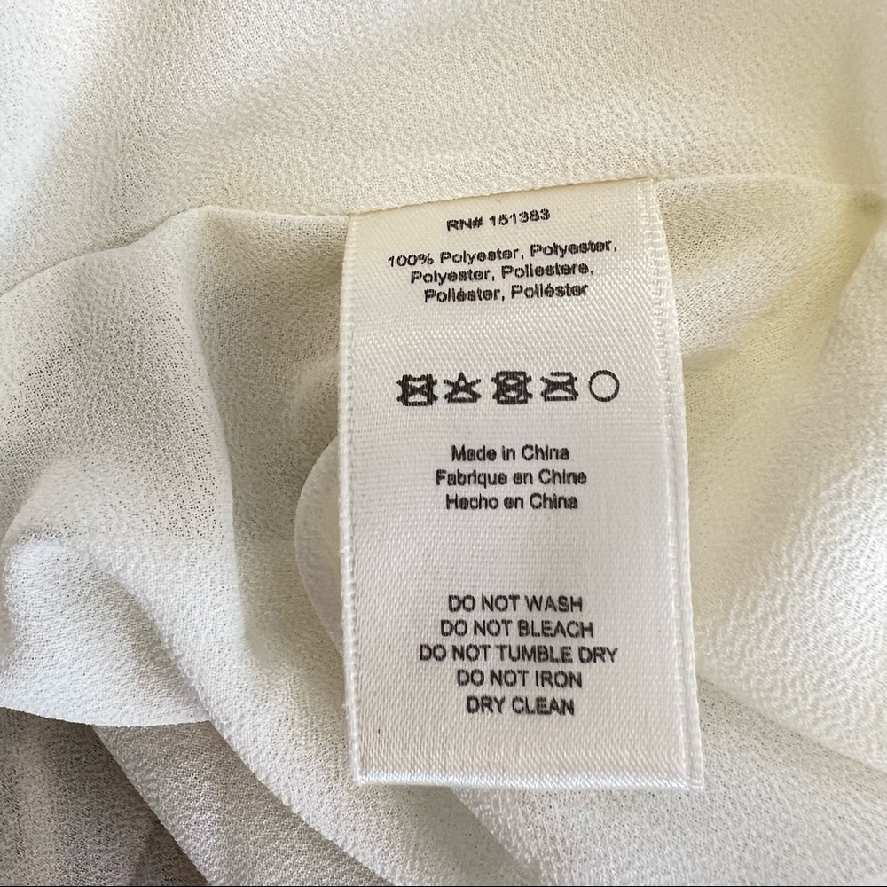 Anthropologie Snake Print Dress - Cream and Brown - Picture 7 of 8